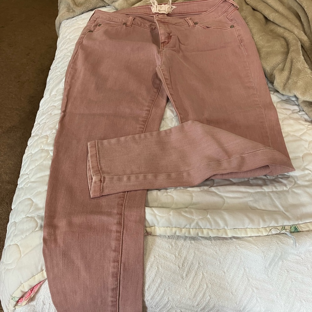 Altar'd State Blush Skinny Jeans